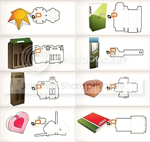 Packaging Vector Design Templates