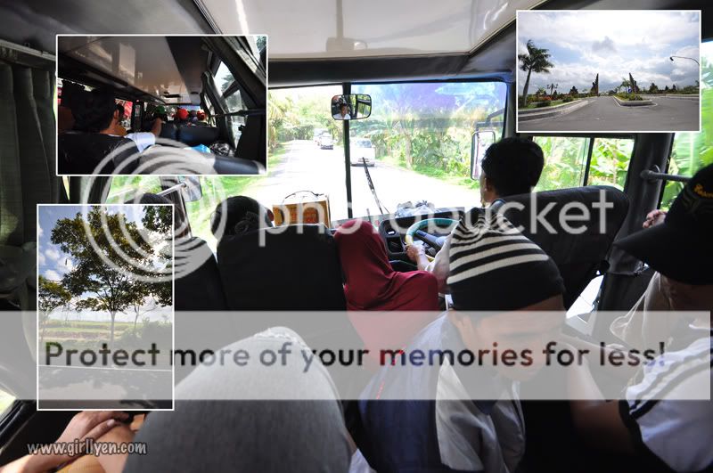 In the bus