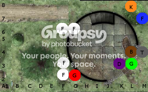 Labeled Battle Grid - Come and Get It