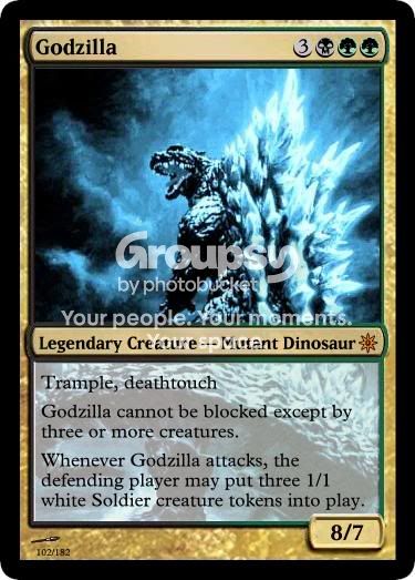 Godzilla Magic Card